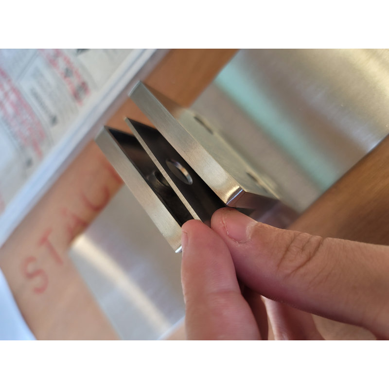 AMS Fireplace Modern Free Standing Clear Glass Fireplace Screen With